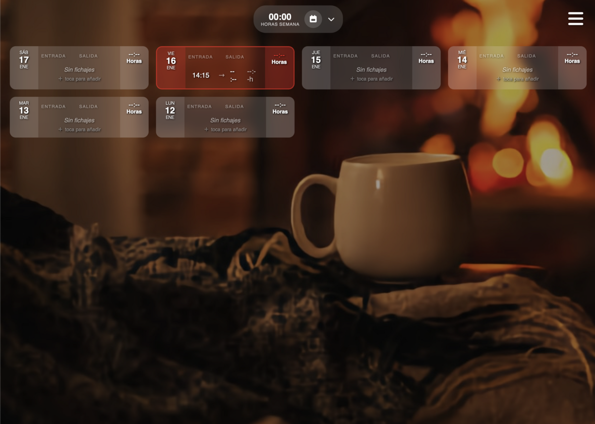 Día con fichaje incompleto